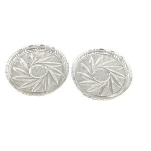 Vintage Echt Bleikristall - West Germany - Crystal Coasters